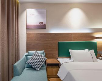 Jingtu Hotel (Beihai Hunan Road) - Beihai - Bedroom