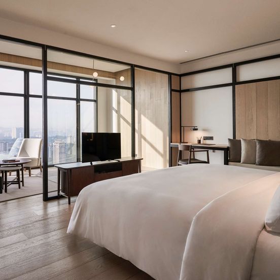 Bedroom view of Alila Bangsar Kuala Lumpur