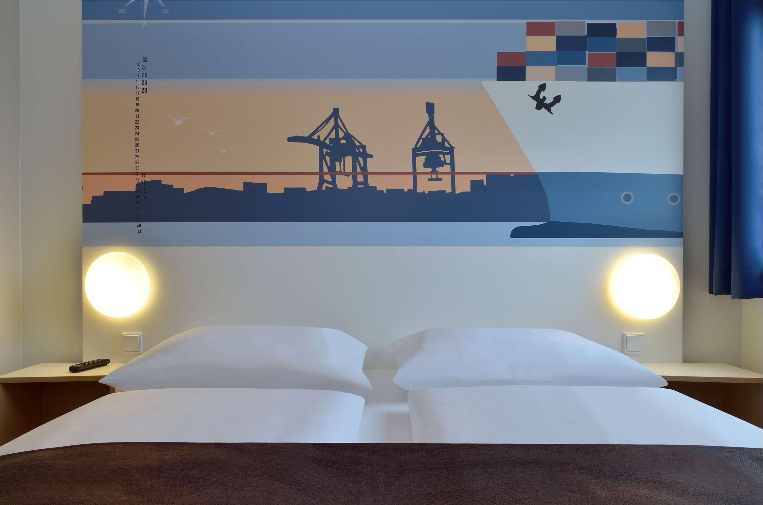 فندق مبيت وإفطار هامبورغ ألتونا - هامبورغ - غرفة نوم