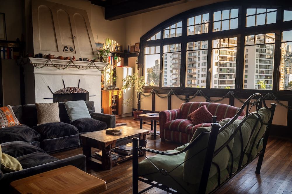 B&B Patrimonial Little Castle - וינה דל מר - טרקלין