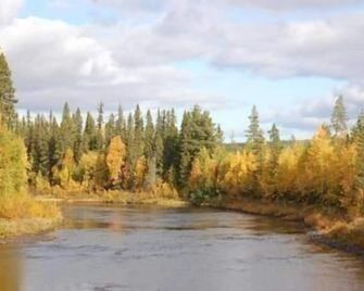 Holiday home in Sorsele with garden and barbecue - Sorsele - Vista del exterior