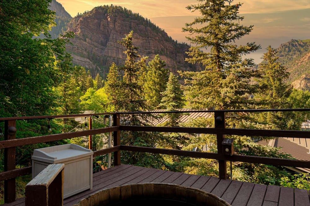 Box Canyon Lodge and Hot Springs - Ouray - Balkon