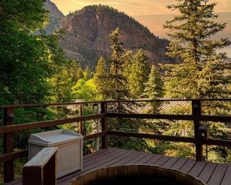 Box Canyon Lodge and Hot Springs - Ouray - Balkon