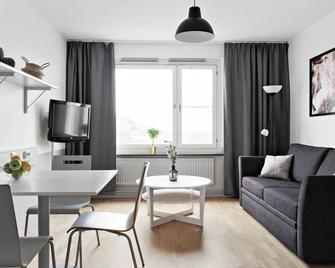 Forenom Aparthotel Stockholm Alvik - Stockholm - Wohnzimmer
