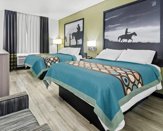 Super 8 by Wyndham Weatherford - Weatherford - Slaapkamer