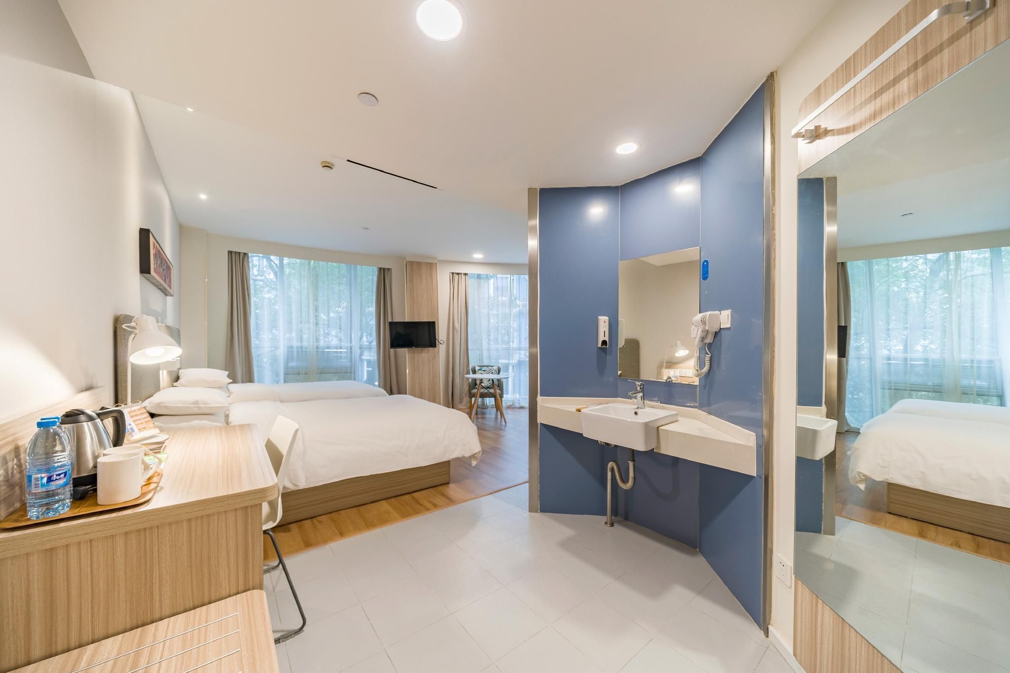 Hanting Hotel Shanghai Jiading Yecheng Road Branch - שנחאי - חדר שינה