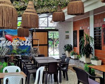 Hotel Cabañas Mar Caribe - Necoclí - Patio