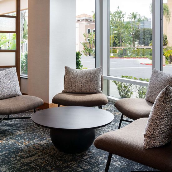 Lobby view of Hyatt Place at Anaheim Resort/Convention Center
