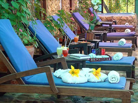 Hotel Boutique Iguaque Campestre Spa & Ecolodge - וילה דה ליבה - פטיו