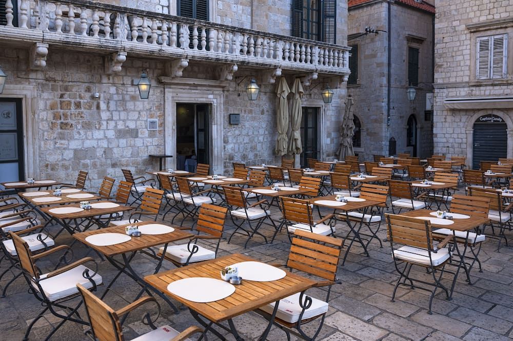 ذا بوسيك بالاس - دوبروفنيك - مطعم