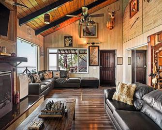 Mountain house 5B3B with view - Palomar Mountain - Living room