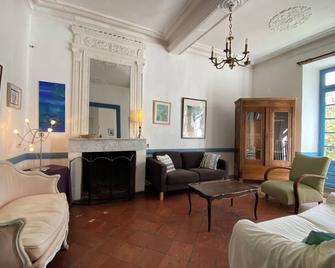 Maison d'hôtes La Giraudasse - Soulatgé - Sala de estar