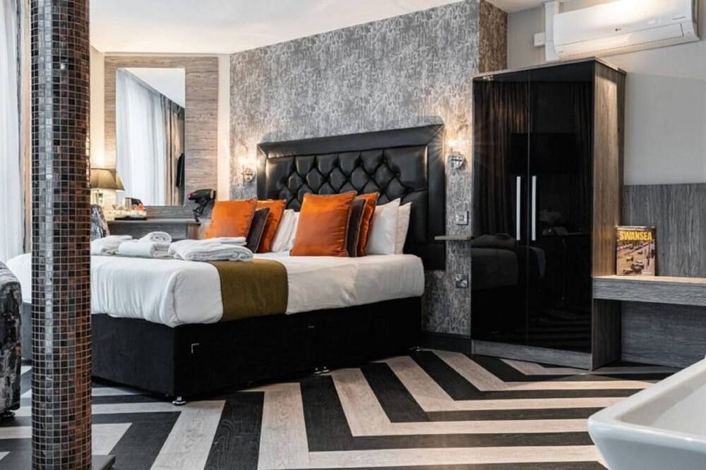 The Grand Hotel Swansea - סוואנסי - חדר שינה