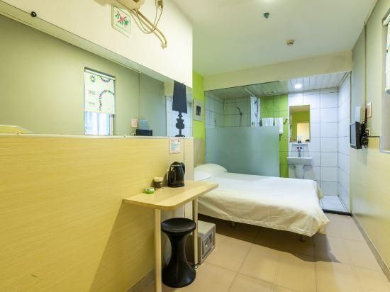 100 Hotel (Guangzhou Panyu Shiqiao Metro Station) - 광저우 - 침실