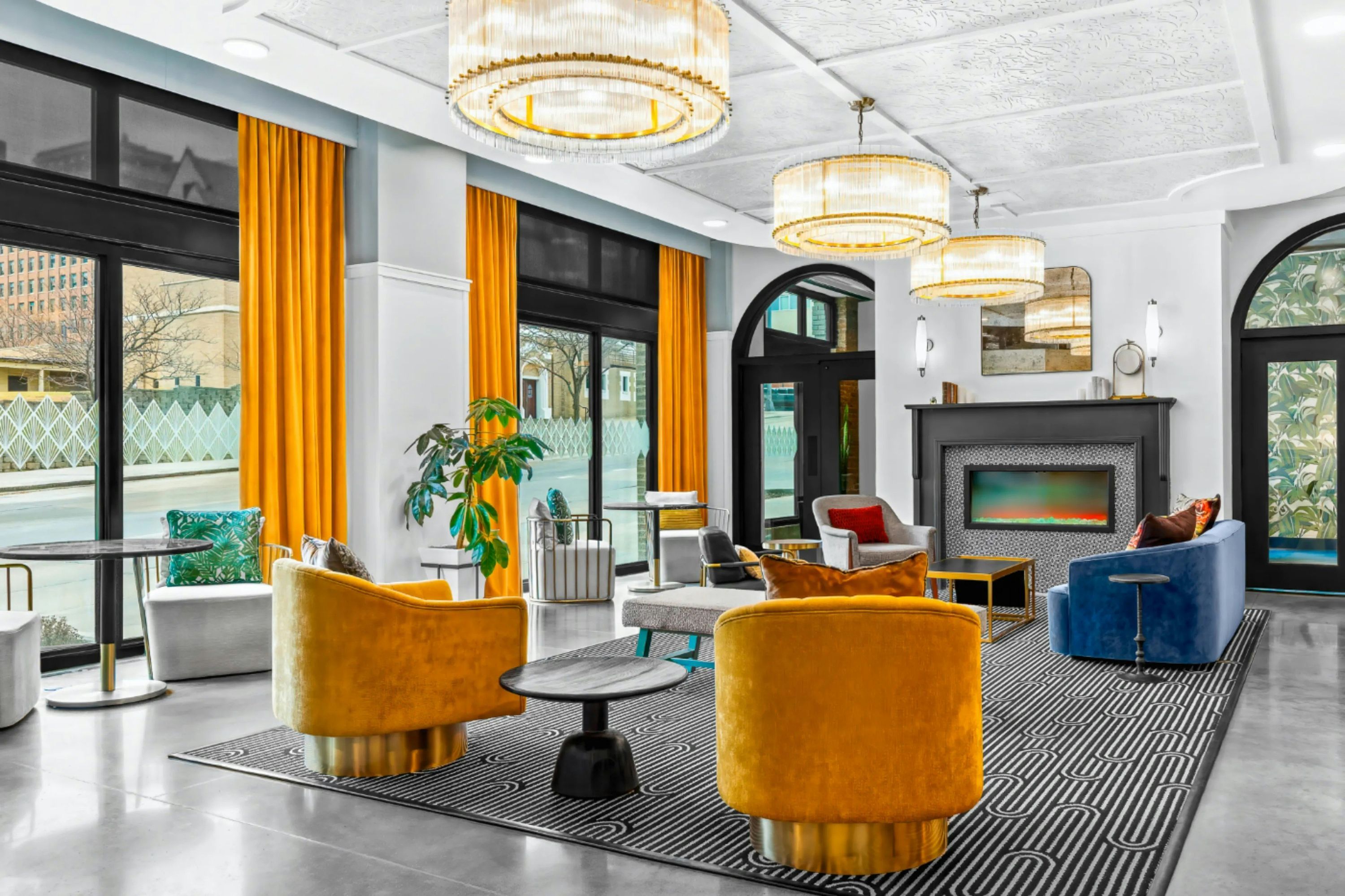 Hotel Indigo Omaha Downtown By IHG - אומהה - טרקלין