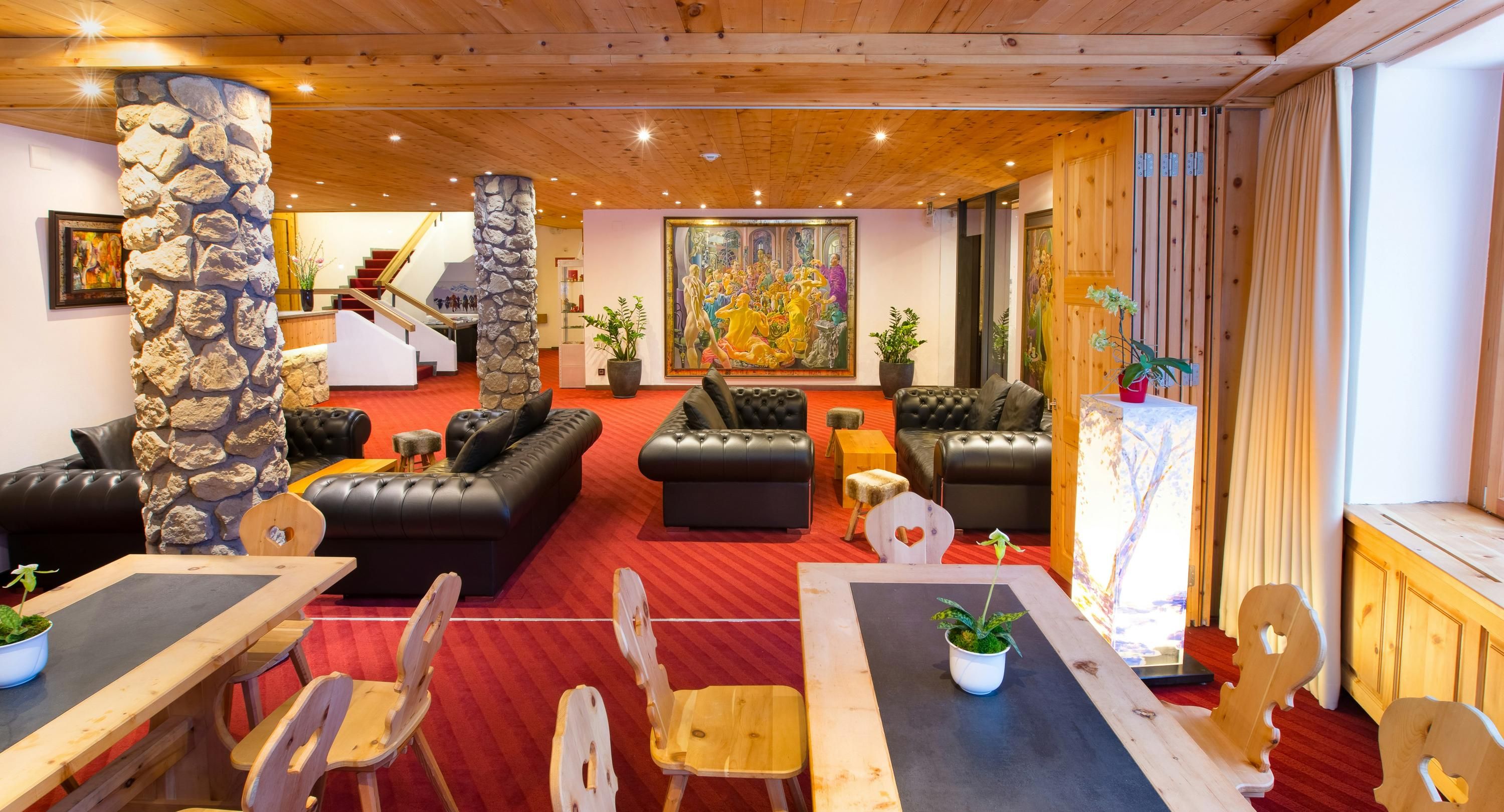 Hotel San Gian - Sankt Moritz - Lobby