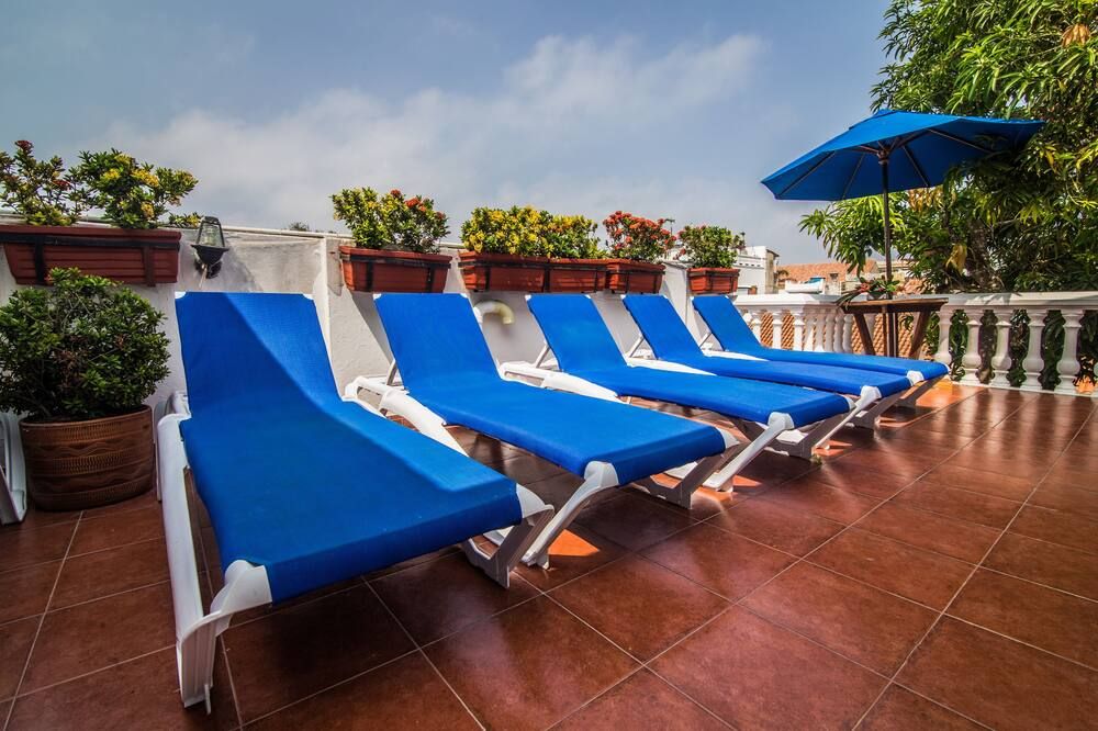 Hotel 3 Banderas - קרטחנה דה אינדיאס - מרפסת