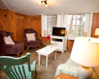 Rustic Camping Cabin with a Lake View near Bayfield, Wisconsin - Ashland - Living room