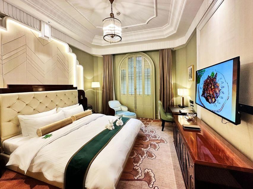 China Garden Hotel - سوزهو - غرفة نوم