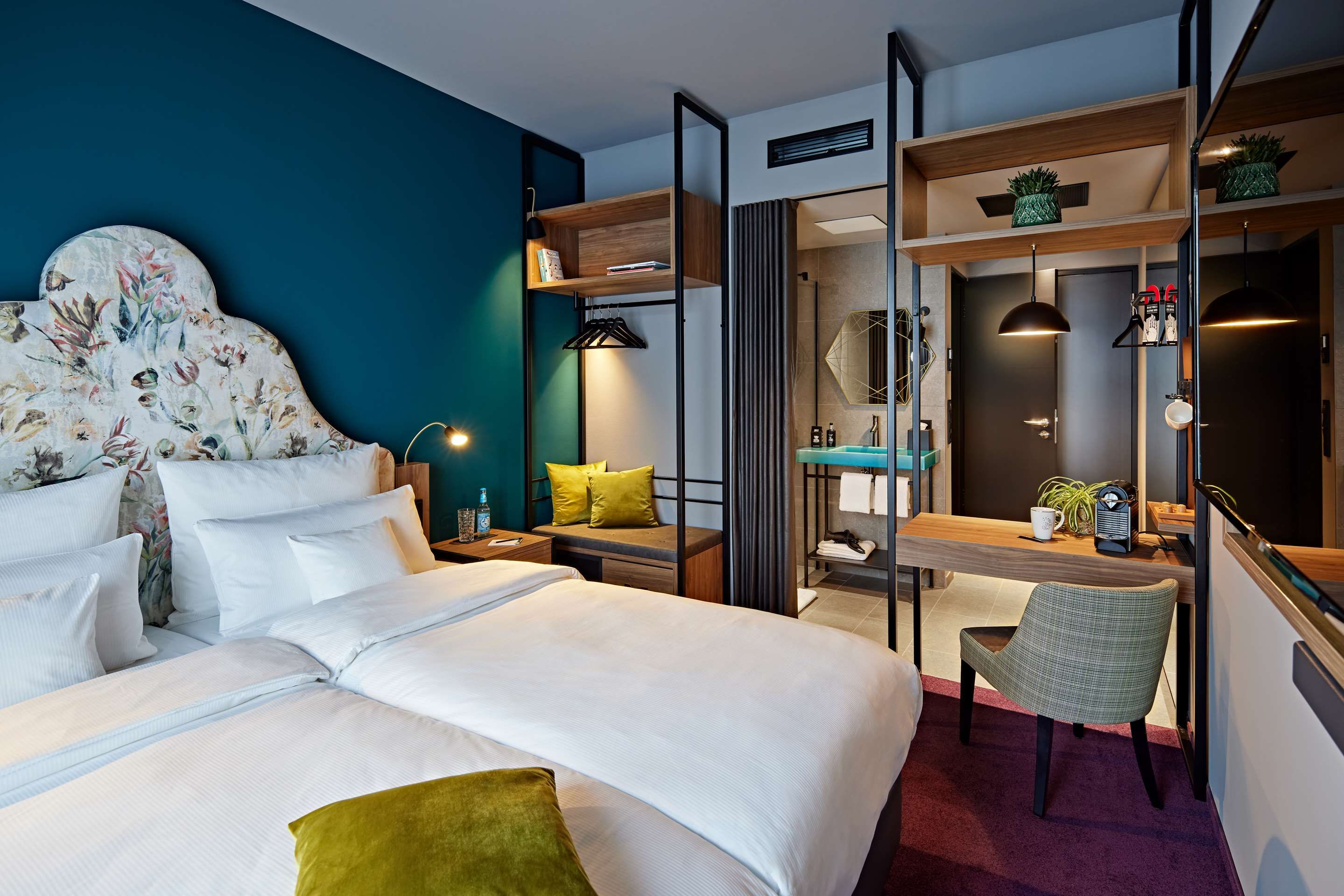 Me And All Hotel Dusseldorf-Oberkassel - דיסלדורף - חדר שינה