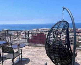 Apartment No. 1 overlooking the courtyard - Tamraght - Balcon