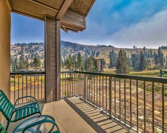 Luxury 2br + Loft, Lodge At Kirkwood Unbeatable Location 2 Bedroom Condo by RedAwning - Kirkwood - Balcón