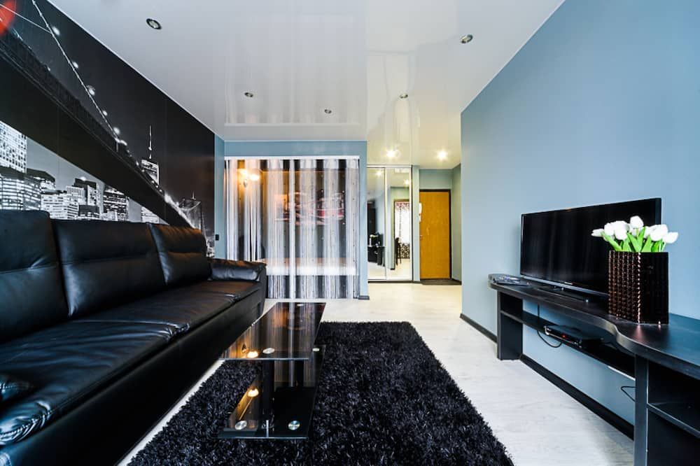 لاكونيك أبارتمنتس إن مينسك - مينسك - غرفة معيشة