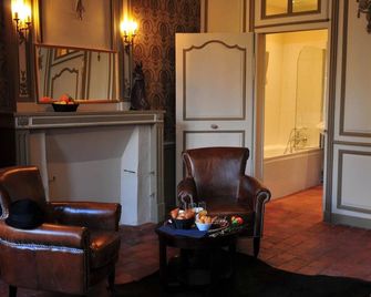 Les Glycines Vézelay - Vezelay - Huiskamer