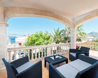 Ullàs - Apartment With Sea Views In Barcares . Free Wifi - Alcudia - Parveke