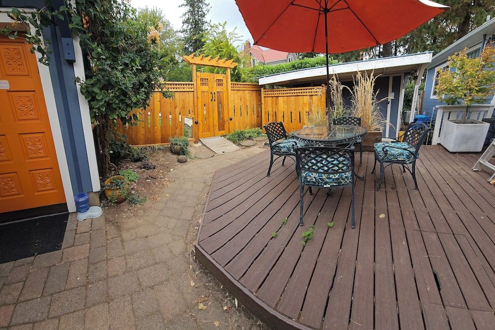 Multnomah Gem - Beautiful, Pampering, Mins To Downtown Portland - بورتلاند (اوريغون) - شرفة مرصوفة