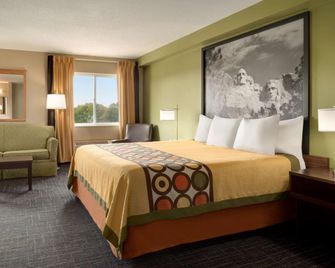 Super 8 by Wyndham Sioux Falls - Sioux Falls - Bedroom