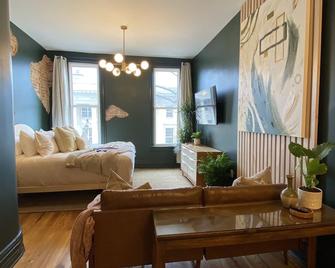 Biophilic Loft, curated and styled by REmix Design - Chambersburg - Living room