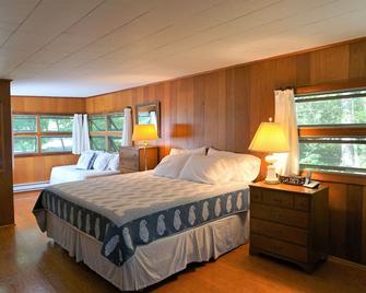 Charming lakefront cottage with private beach and boat dock. - Burdett - Habitación