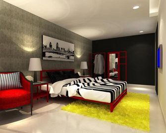 Mdr Hotel - Lop Buri - Bedroom