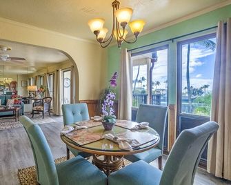 AC, Pool, Hot Tub, Tennis Courts! Short Walk to Poipu Beach & Restaurants - Koloa - Comedor