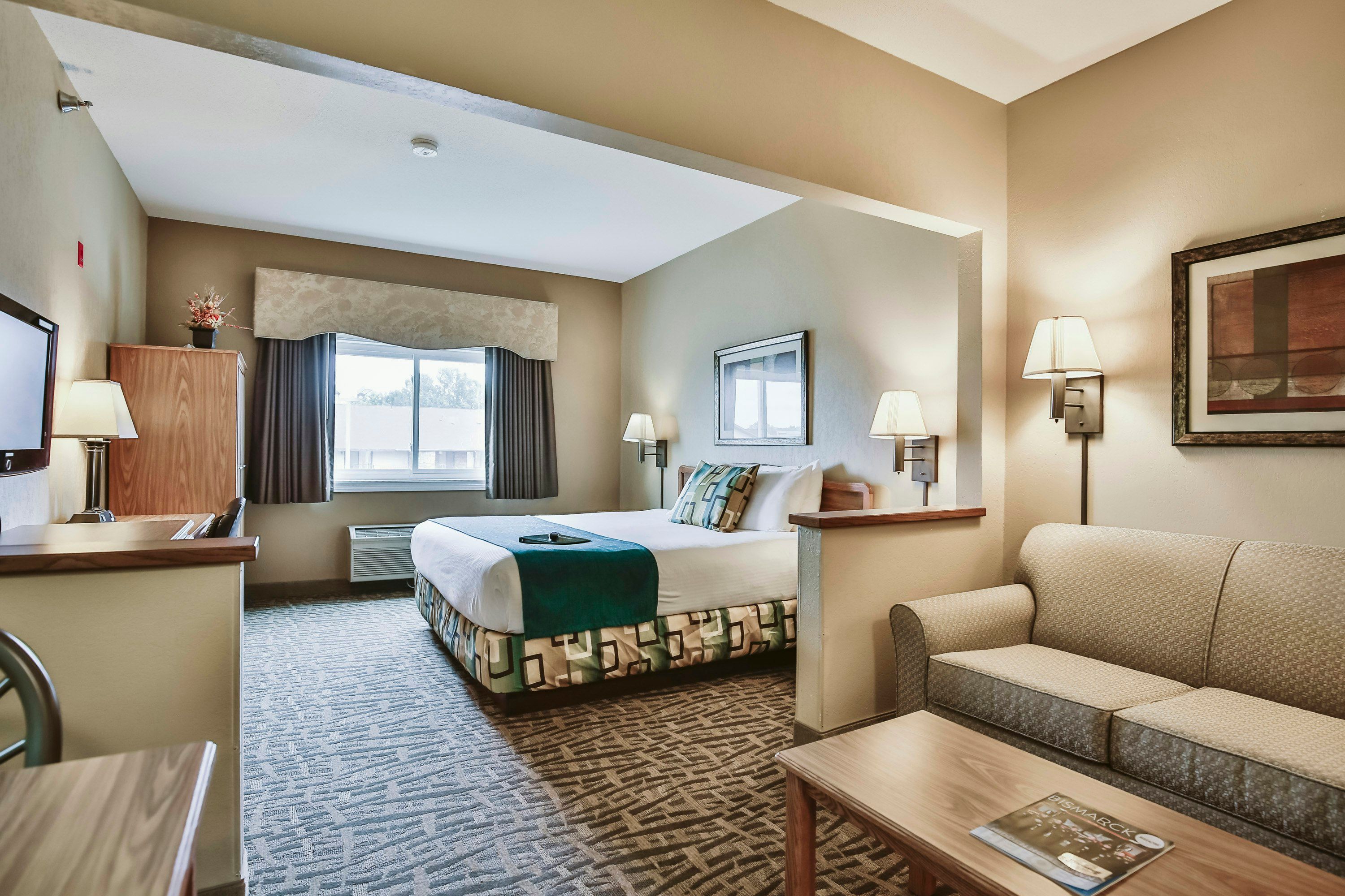 Everspring Suites - Bismarck - Schlafzimmer