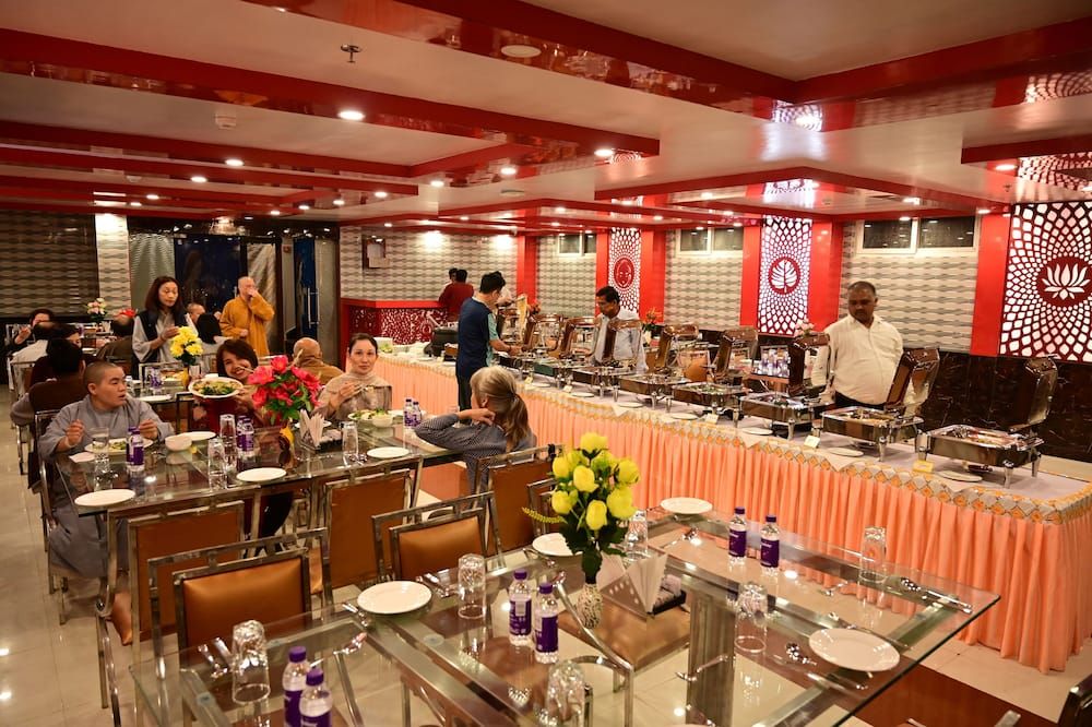 Hotel Gm International - Bodh Gaya - מסעדה
