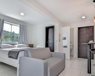 Spt - Studios Convenientes Em Blumenau/Sc - Blumenau - Schlafzimmer
