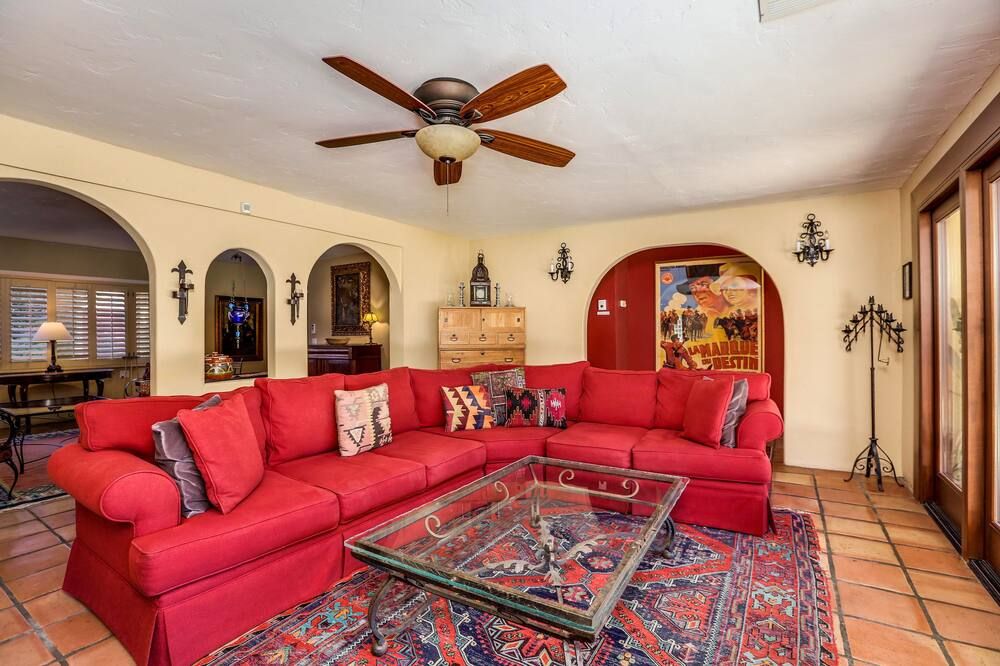 Moroccan Pool /Spa Villa/Deepwell Neighborhood Ps Id106 - פאלם ספירנגס - סלון