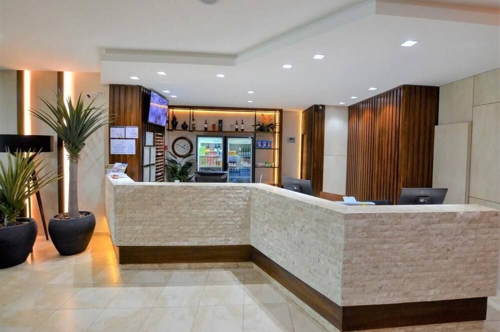 Hotel Concord e Eventos corporativos Campo Grande - קמפו גרנדה - דלפק קבלה