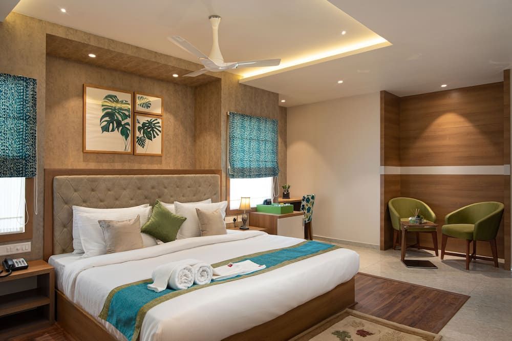 Time Square Boutique Hotel & Spa - Alappuzha - Kamar Tidur