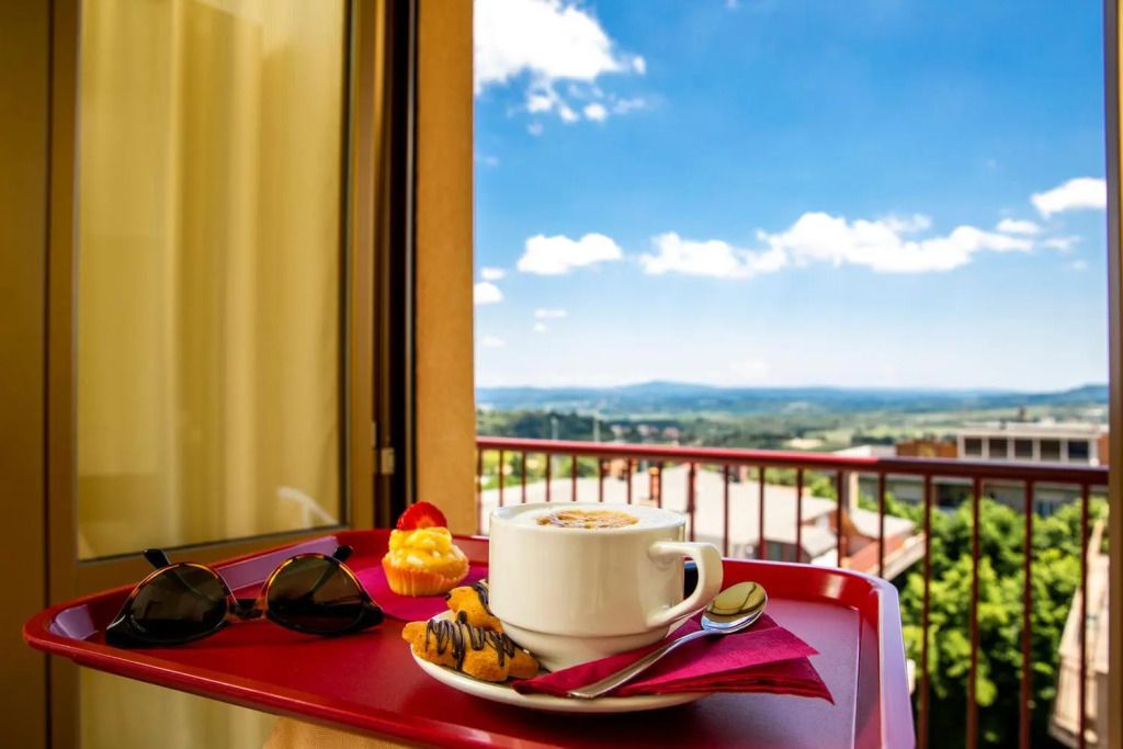 Santa Caterina Hotel & Bike - צ'יאנצ'יאנו טרמה - מרפסת