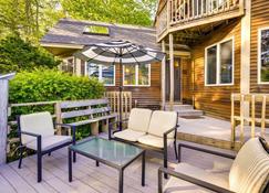 Waterfront West Bath Rental w/ Screened-In Porch! - West Bath - Patio