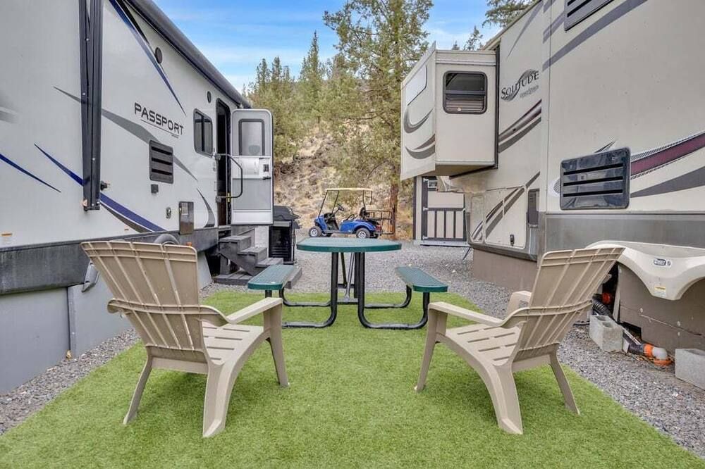 RV Rental D21- Keystone Passport 32ft - Madras - Terasa