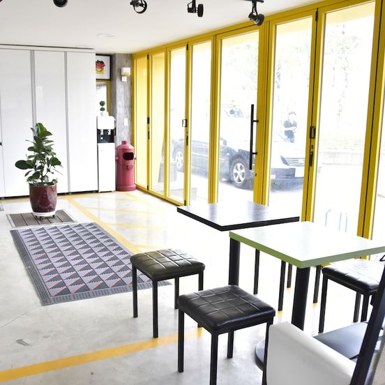 Lobby view of Hostel Dahyun