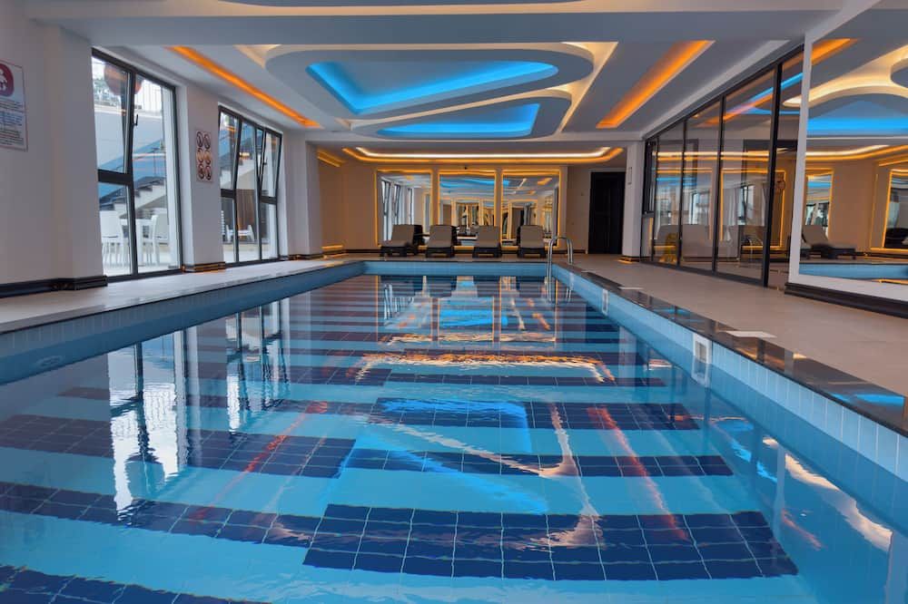 Luxury apartment with panoramic sea view ruby - אלניה - בריכה