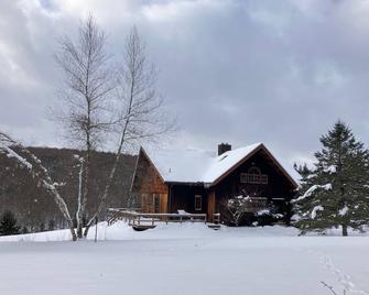 Zelený Les: house in a secluded 100 acre wood with meadows, pond, and brook - Bloomville - Edificio