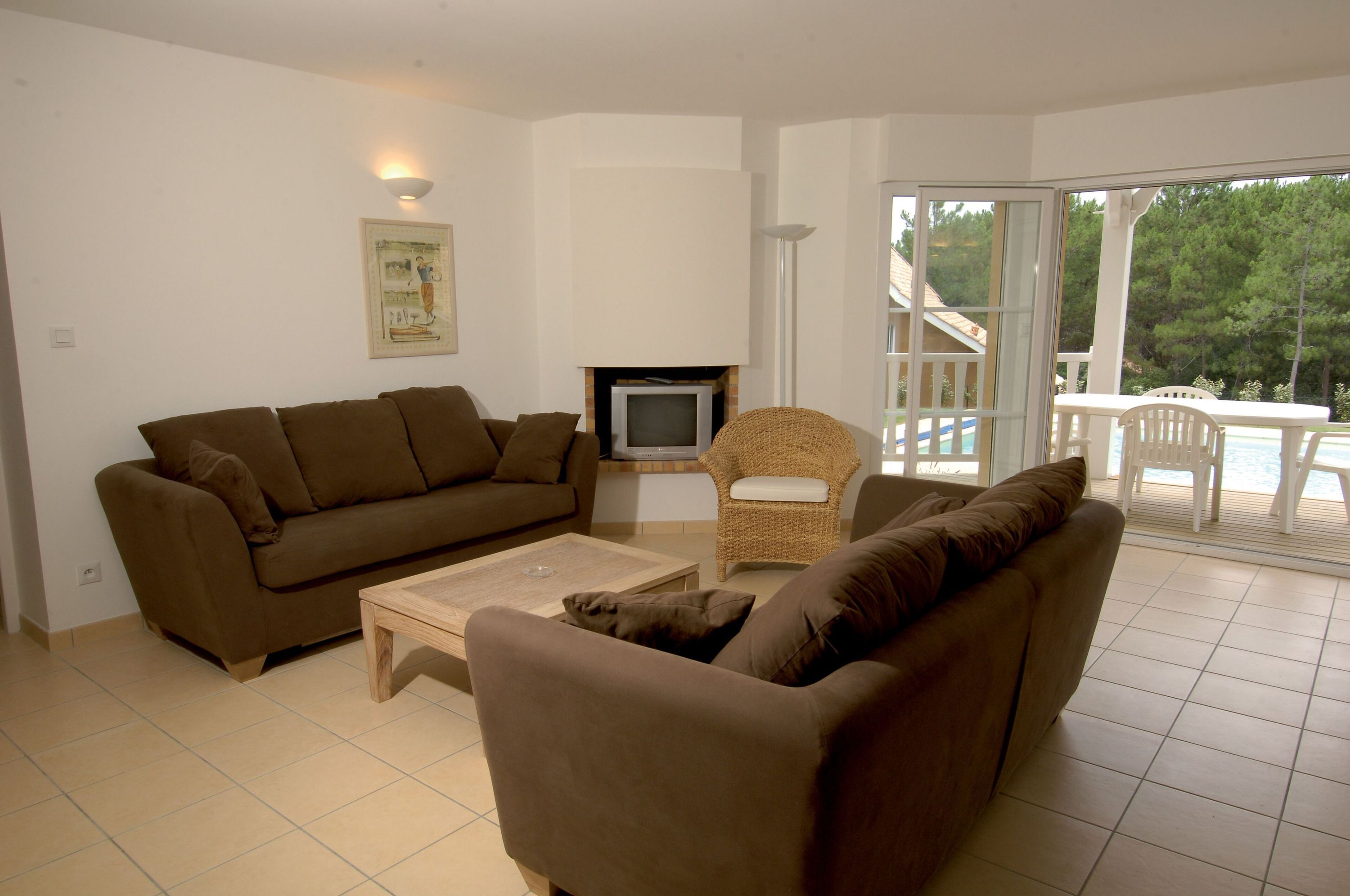 Lagrange Vacances - Eden Club - Lacanau - Obývací pokoj