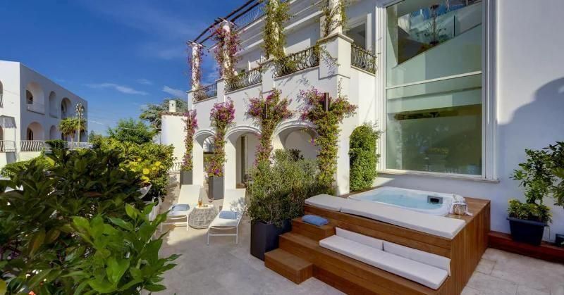 Villa Blu Capri Hotel - אנאקאפרי - חדר שינה