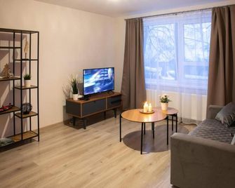 Studio apartamenti - Aluksne - Sala de estar